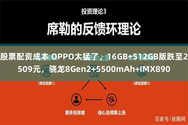 股票配资成本 OPPO太猛了，16GB+512GB版跌至2509元，骁龙8Gen2+5500mAh+IMX890