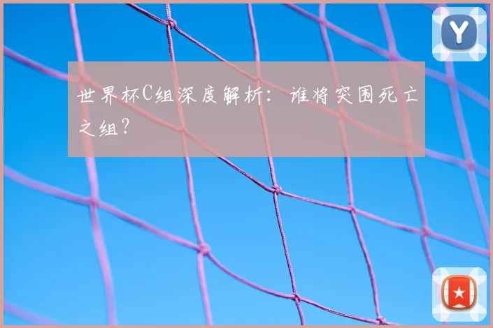 世界杯C组深度解析：谁将突围死亡之组？